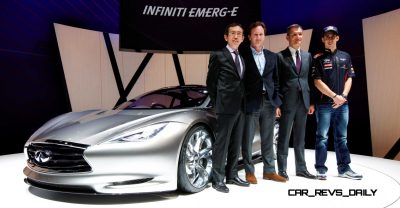 Infiniti Emerg-E Concept at the 2012 Geneva Motor Show