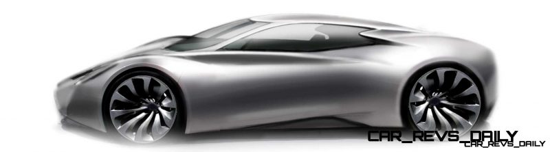 INFINITI EMERG-E: Design Sketch