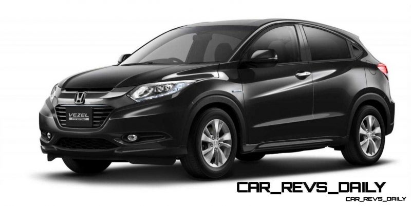 Cool! 2015 Honda Vezel Hybrid Previews Spring 2014 Civic CUV10