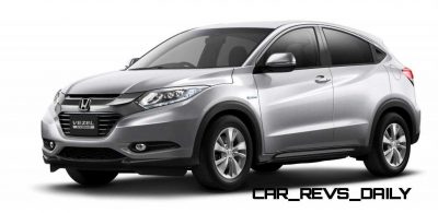 Cool! 2015 Honda Vezel Hybrid Previews Spring 2014 Civic CUV11