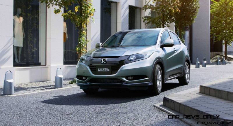 Cool! 2015 Honda Vezel Hybrid Previews Spring 2014 Civic CUV15