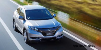 Cool! 2015 Honda Vezel Hybrid Previews Spring 2014 Civic CUV18