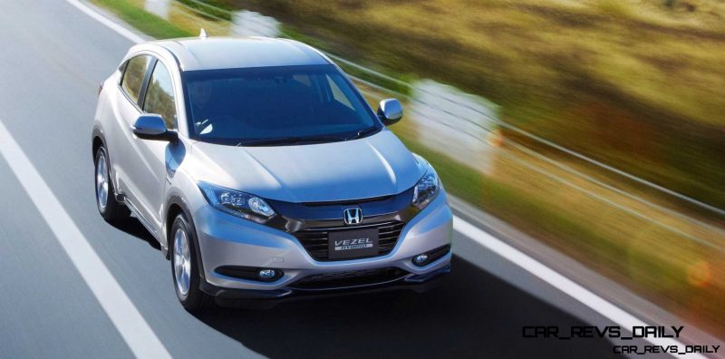 Cool! 2015 Honda Vezel Hybrid Previews Spring 2014 Civic CUV18