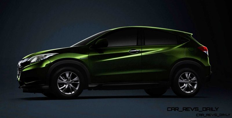 Cool! 2015 Honda Vezel Hybrid Previews Spring 2014 Civic CUV20