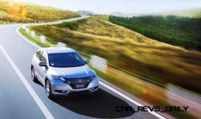 Cool! 2015 Honda Vezel Hybrid Previews Spring 2014 Civic CUV21