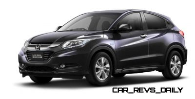 Cool! 2015 Honda Vezel Hybrid Previews Spring 2014 Civic CUV23