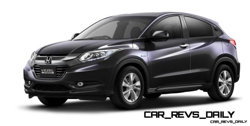 Cool! 2015 Honda Vezel Hybrid Previews Spring 2014 Civic CUV23