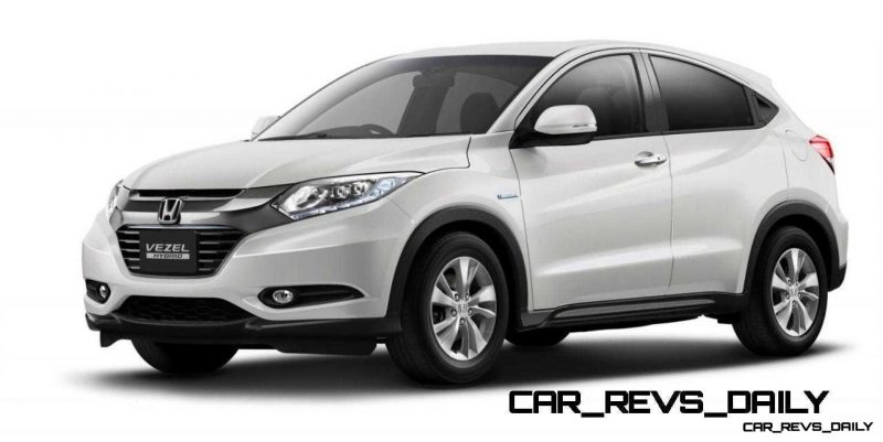 Cool! 2015 Honda Vezel Hybrid Previews Spring 2014 Civic CUV24