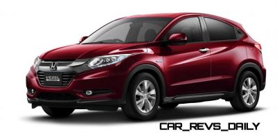 Cool! 2015 Honda Vezel Hybrid Previews Spring 2014 Civic CUV25