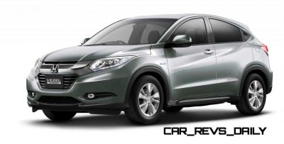 Cool! 2015 Honda Vezel Hybrid Previews Spring 2014 Civic CUV26