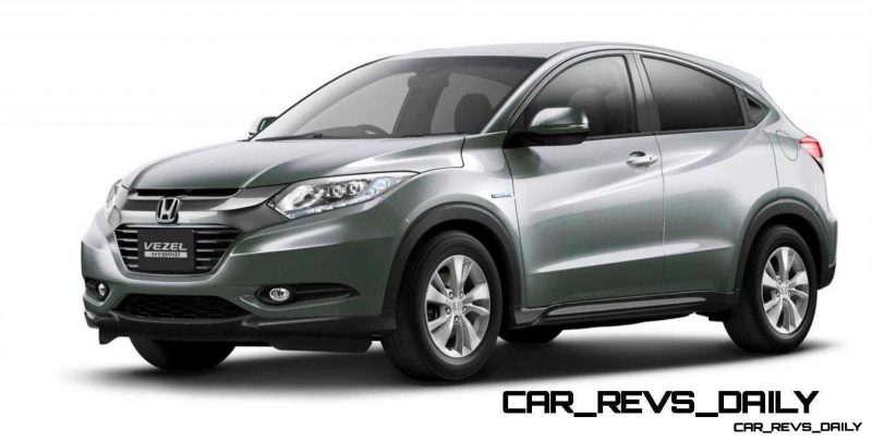 Cool! 2015 Honda Vezel Hybrid Previews Spring 2014 Civic CUV26