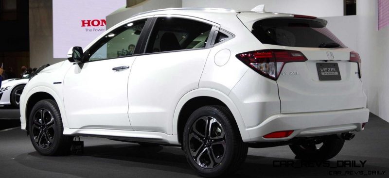 Cool! 2015 Honda Vezel Hybrid Previews Spring 2014 Civic CUV3