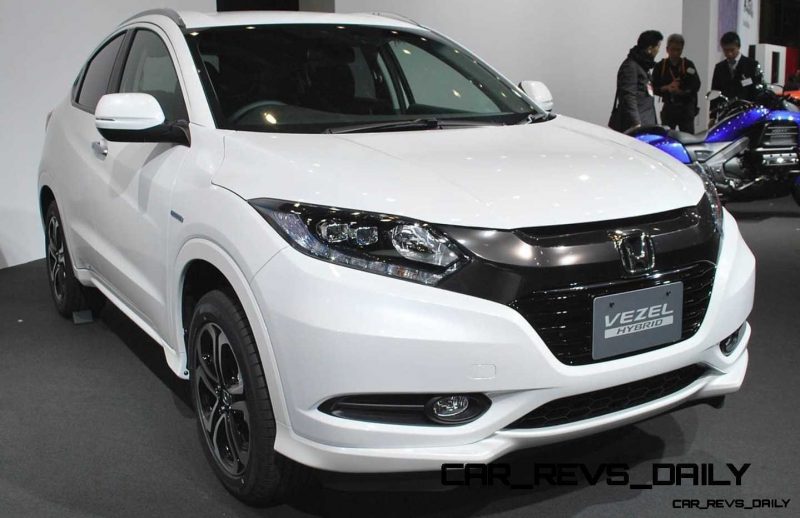 Cool! 2015 Honda Vezel Hybrid Previews Spring 2014 Civic CUV36