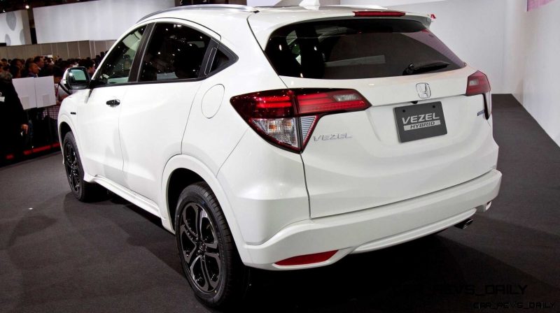 Cool! 2015 Honda Vezel Hybrid Previews Spring 2014 Civic CUV5