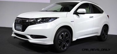 Cool! 2015 Honda Vezel Hybrid Previews Spring 2014 Civic CUV6