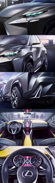 Fascinating LF-NX Turbo Concept Previews Exciting New Surfaces1-vert99
