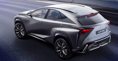 Fascinating LF-NX Turbo Concept Previews Exciting New Surfaces3