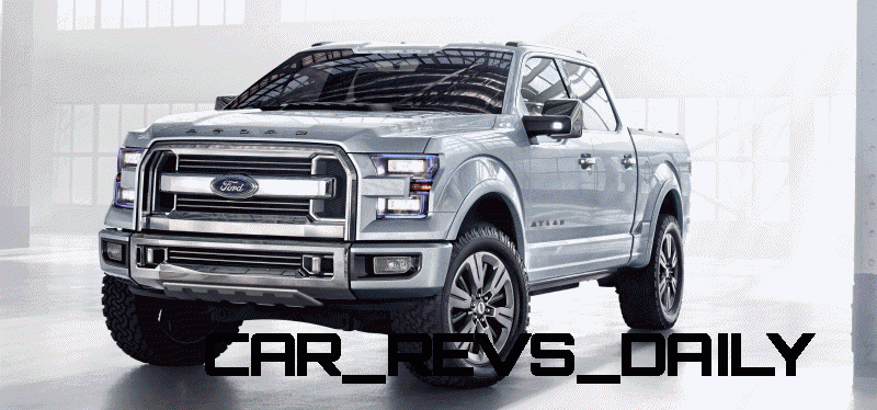 Ford Atlas Concept and Super Duty Platinum ANIMATION