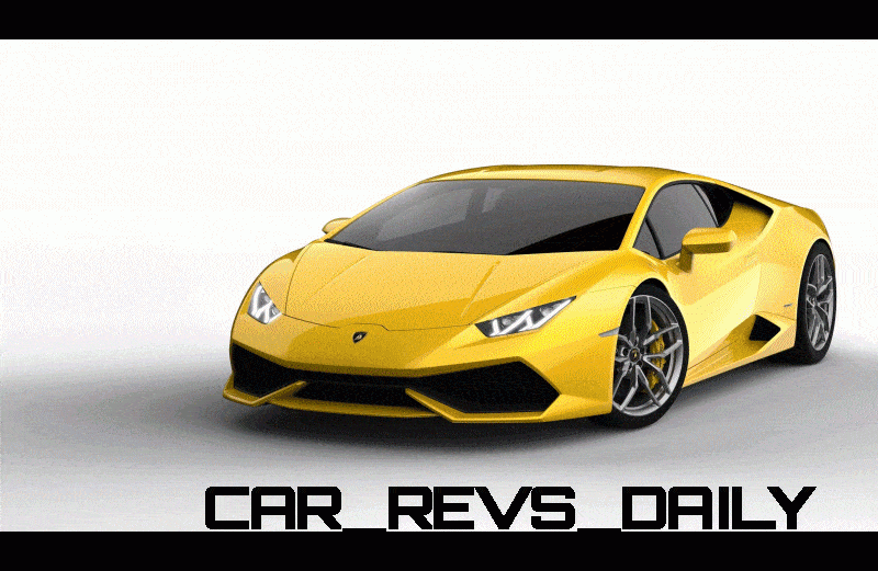 Lamborghini Huracan - Exterior Animation GIF