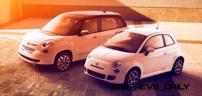 2014 Fiat 500L and 2014 Fiat 500