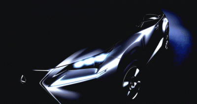 Lexus NX Beijing TEaser GIF