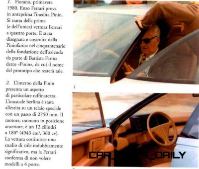 Most Copied 4-Door Never Made - 1980 Ferrari Pinin Concept 18