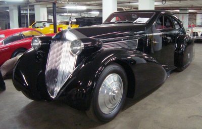Peterson Auto Museum - 1925 Rolls-Royce Phantom I - 1934 Jonkheere Round Door Aero Coupe 10
