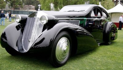 Peterson Auto Museum - 1925 Rolls-Royce Phantom I - 1934 Jonkheere Round Door Aero Coupe 12