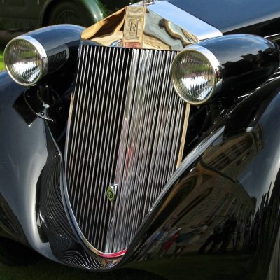 Peterson Auto Museum - 1925 Rolls-Royce Phantom I - 1934 Jonkheere Round Door Aero Coupe 21