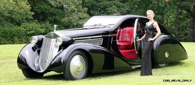 Peterson Auto Museum - 1925 Rolls-Royce Phantom I - 1934 Jonkheere Round Door Aero Coupe 22