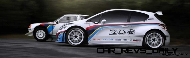 Peugeot 208 T16 and 205 T16 Group B 5