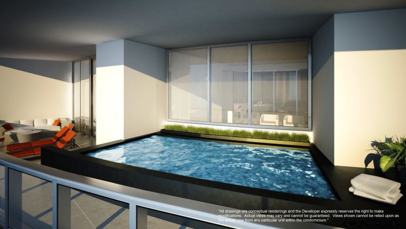 Watch Sharks From Your 50th-Floor Balcony Pool - Porsche Design Tower Miami 26