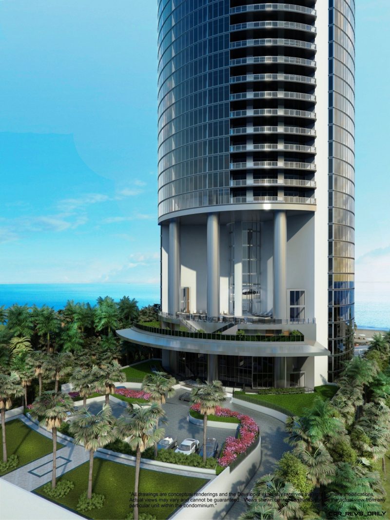 Watch Sharks From Your 50th-Floor Balcony Pool - Porsche Design Tower Miami 29