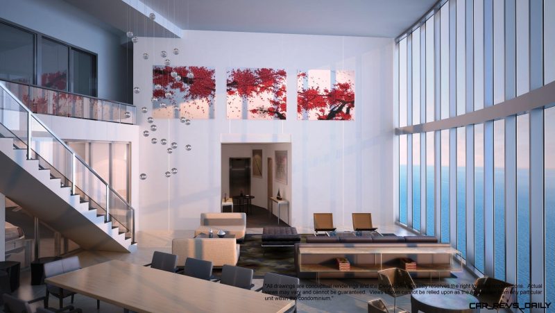 Watch Sharks From Your 50th-Floor Balcony Pool - Porsche Design Tower Miami 32