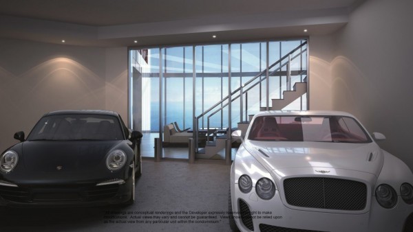 Watch Sharks From Your 50th-Floor Balcony Pool - Porsche Design Tower ...