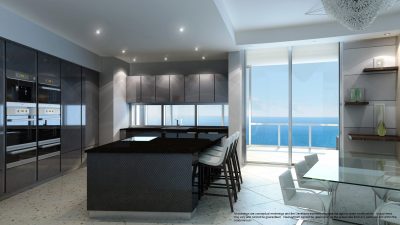 Watch Sharks From Your 50th-Floor Balcony Pool - Porsche Design Tower Miami 9