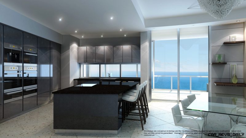 Watch Sharks From Your 50th-Floor Balcony Pool - Porsche Design Tower Miami 9