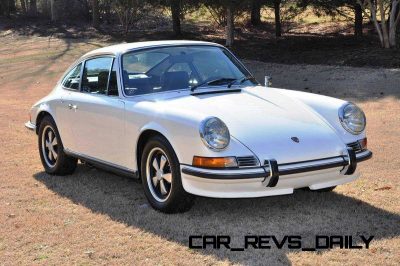 White 1972 Porsche 911S for sale in Raleigh NC 1