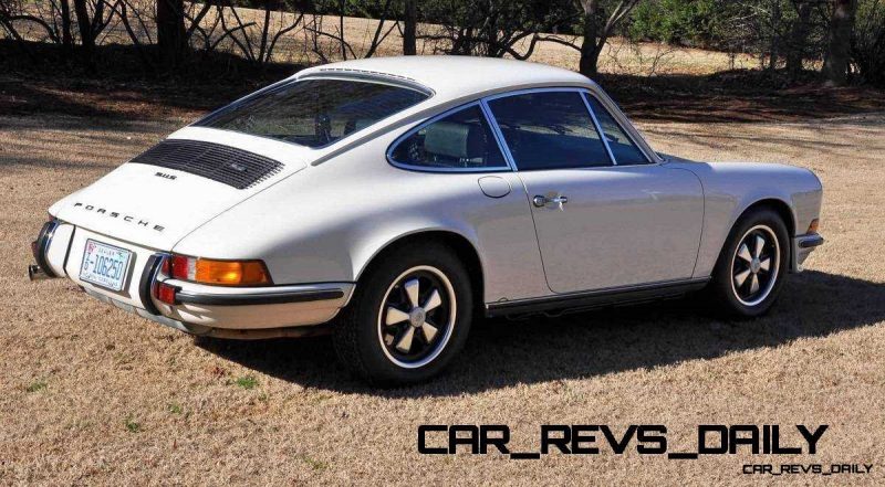 White 1972 Porsche 911S for sale in Raleigh NC 3