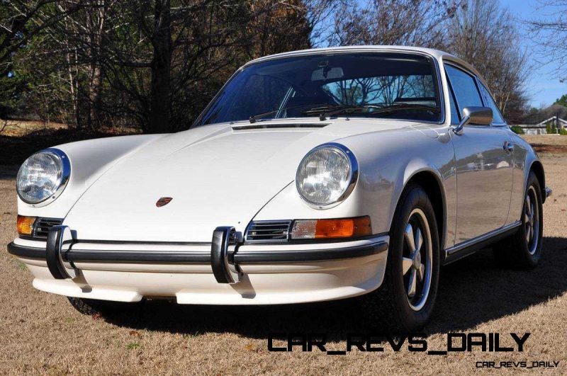 White 1972 Porsche 911S for sale in Raleigh NC 40