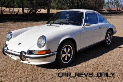 White 1972 Porsche 911S for sale in Raleigh NC 9