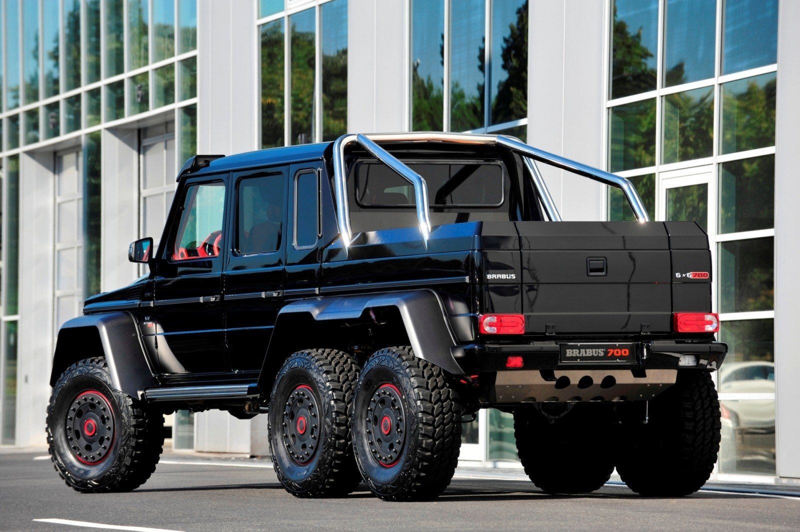 2014 brabus 700g 6x6 is most lavish off-road plaything available