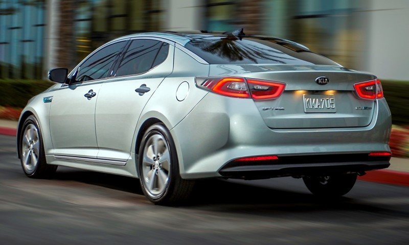 2014 Kia Optima Hybrid Updated With New Grille and LEDs Front and Rear - Specs, Features and Pricing 17