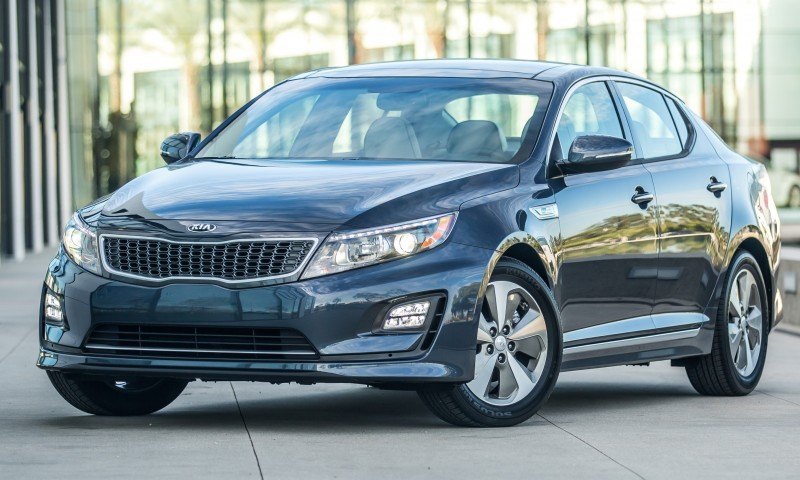 2014 Kia Optima Hybrid Updated With New Grille and LEDs Front and Rear - Specs, Features and Pricing 2