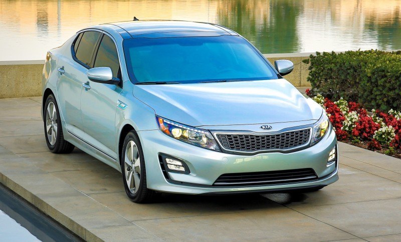 2014 Kia Optima Hybrid Updated With New Grille and LEDs Front and Rear - Specs, Features and Pricing 24