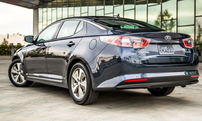 2014 Kia Optima Hybrid Updated With New Grille and LEDs Front and Rear - Specs, Features and Pricing 8