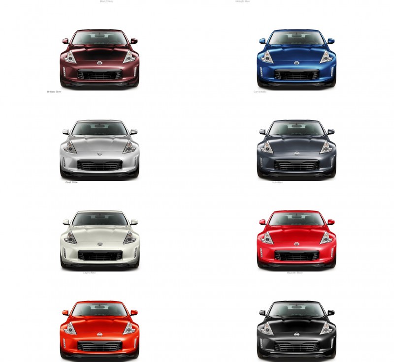 2014 Nissan 370Z Coupe - Colors, Specs, Options and Prices from $30k 17-tile