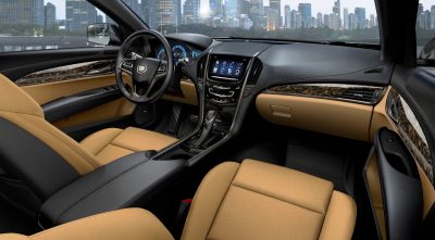 The 2013 Cadillac ATS compact luxury sedan features a driver-focused interior with thoughtfully crafted materials and the intuitively integrated CUE technology, a comprehensive in-vehicle experience that merges intuitive design with auto industry-first controls and commands for information and entertainment data