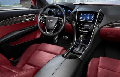 The 2013 Cadillac ATS compact luxury sedan features a driver-focused interior with thoughtfully crafted materials and the intuitively integrated CUE technology, a comprehensive in-vehicle experience that merges intuitive design with auto industry-first controls and commands for information and entertainment data