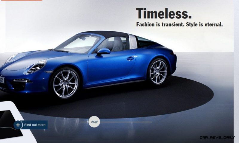 2014 911 TARGA ANIMATION Images 15